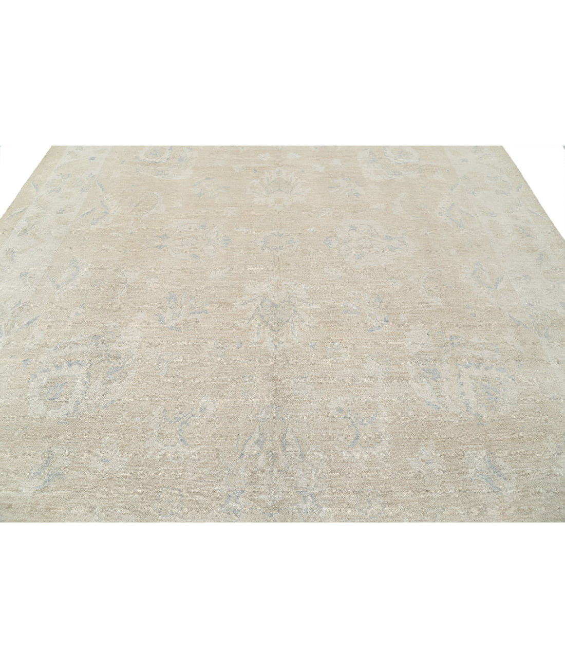 Hand Knotted Serenity Wool Rug - 9'3'' x 12'4'' 9'3'' x 12'4'' (278 X 370) / Taupe / Ivory