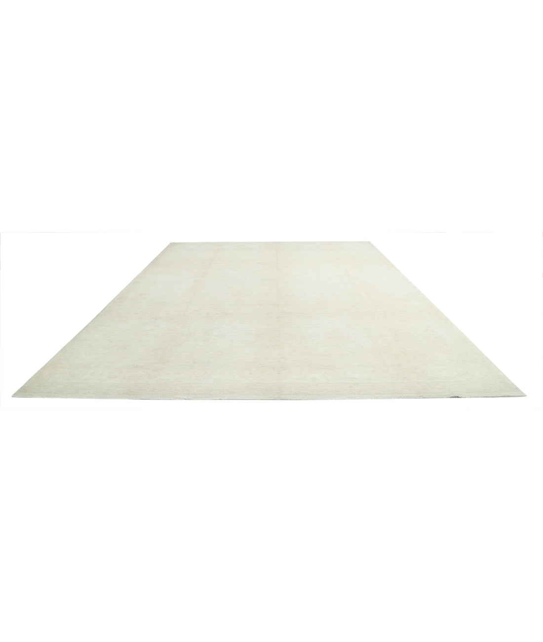 Hand Knotted Serenity Wool Rug - 11'7'' x 15'3'' 11'7'' x 15'3'' (348 X 458) / Ivory / Ivory