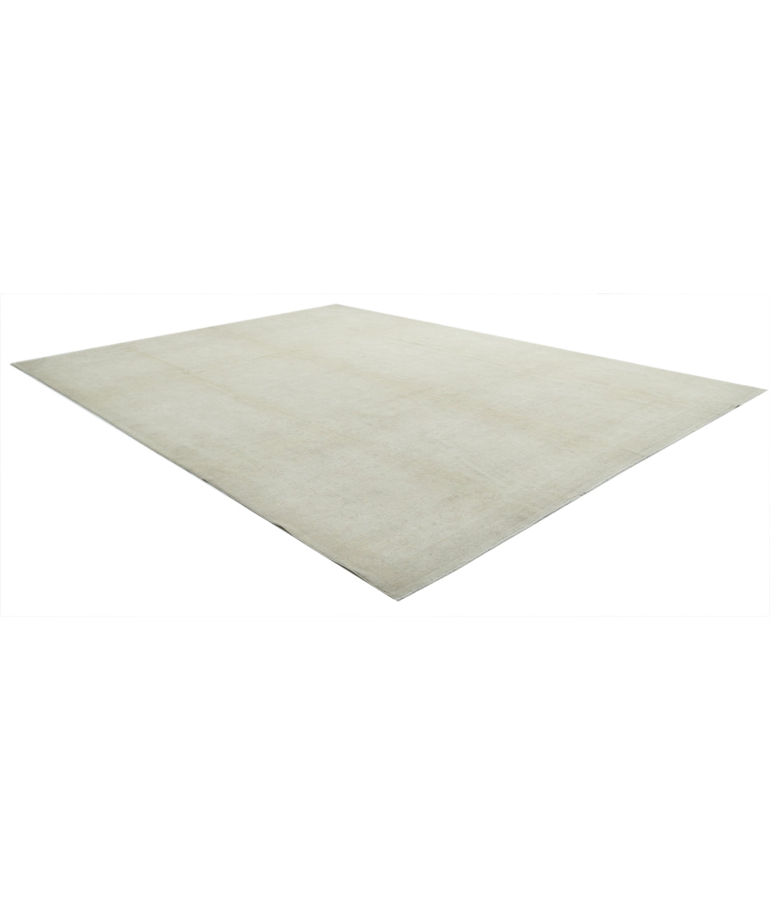 Hand Knotted Serenity Wool Rug - 11'7'' x 15'3'' 11'7'' x 15'3'' (348 X 458) / Ivory / Ivory