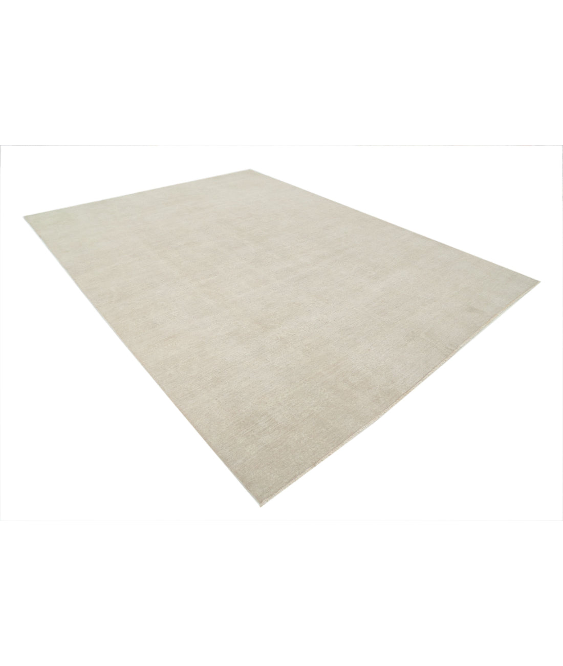 Hand Knotted Serenity Wool Rug - 8'9'' x 11'7'' 8'9'' x 11'7'' (263 X 348) / Taupe / Ivory