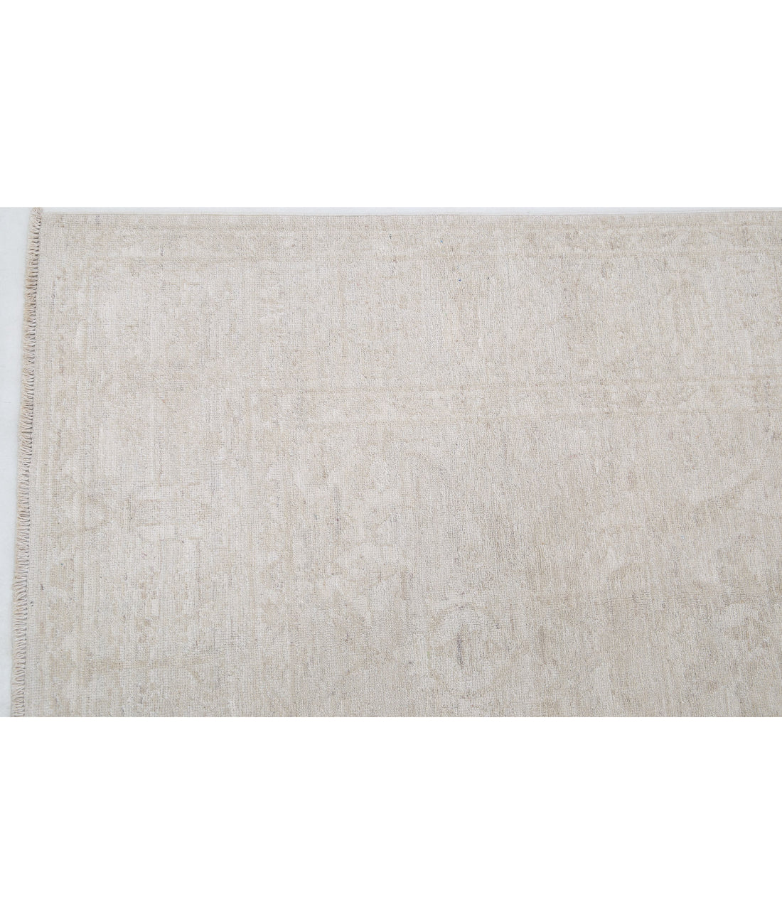 Hand Knotted Fine Serenity Wool Rug - 5'9'' x 8'7'' 5'9'' x 8'7'' (173 X 258) / Ivory / Grey