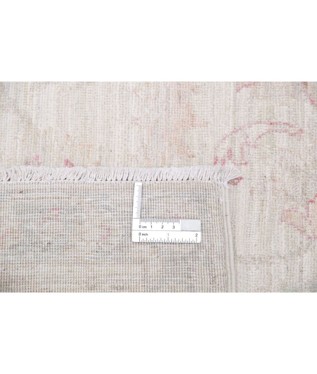 Hand Knotted Fine Serenity Wool Rug - 6'2'' x 8'5'' 6'2'' x 8'5'' (185 X 253) / Ivory / Ivory