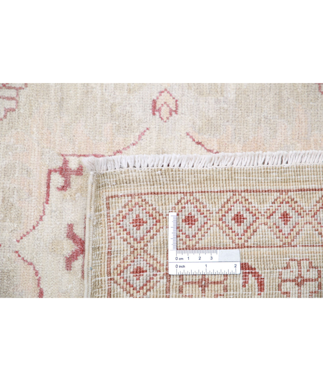 Hand Knotted Fine Serenity Wool Rug - 7'9'' x 10'4'' 7'9'' x 10'4'' (233 X 310) / Taupe / Rust