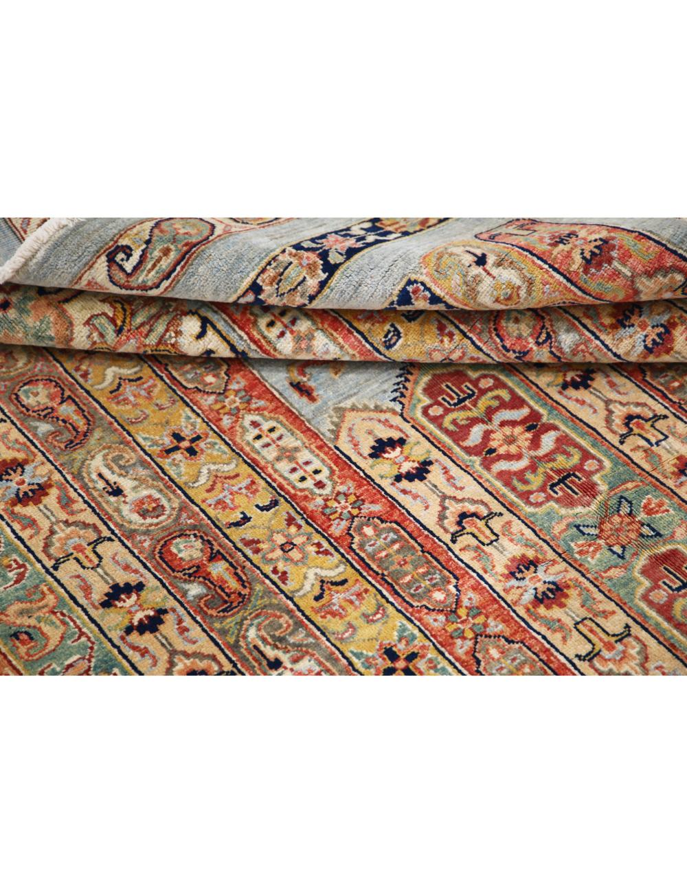 Hand Knotted Ziegler Farhan Wool Rug - 5'6'' x 7'4'' Arteverk Arteverk Rugs