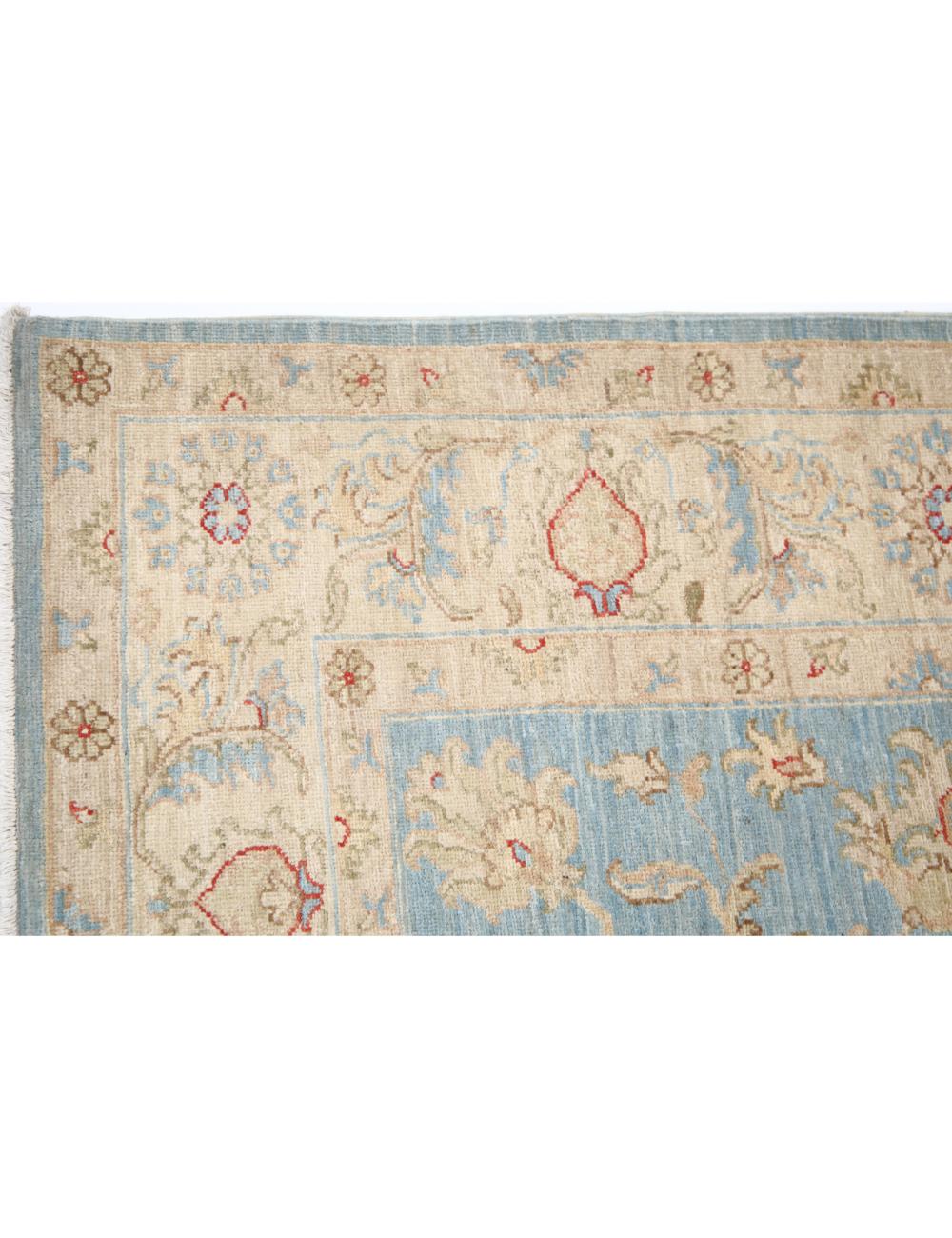 Hand Knotted Ziegler Farhan Wool Rug - 4'11'' x 6'7'' Arteverk Arteverk Rugs