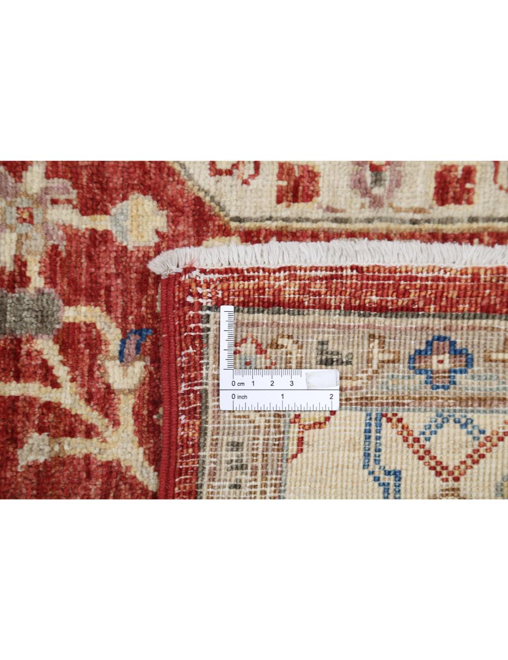 Hand Knotted Ziegler Farhan Wool Rug - 4'7'' x 6'9'' Arteverk Arteverk Rugs