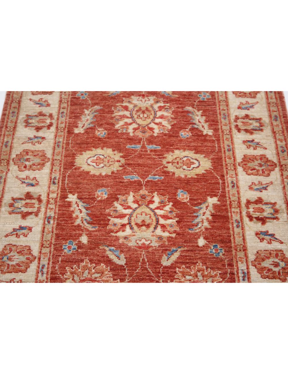 Hand Knotted Ziegler Farhan Wool Rug - 2'9'' x 3'10'' Arteverk Arteverk Rugs