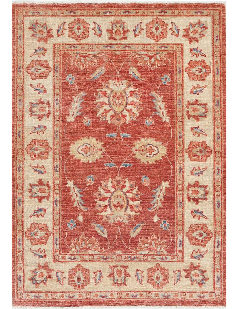 Hand Knotted Ziegler Farhan Wool Rug - 2&#39;9&#39;&#39; x 3&#39;10&#39;&#39; Arteverk Arteverk Rugs