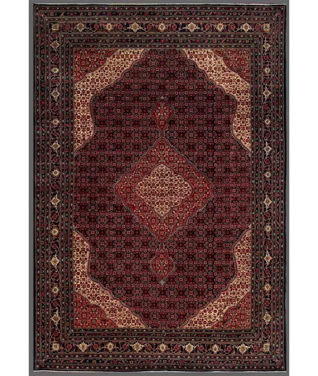 Hand Knotted Heritage Wool Rug  - 8&#39; 2&quot; X 11&#39; 7&quot; 8&#39; 2&quot; X 11&#39; 7&quot; (249 X 353) / Blue / Red