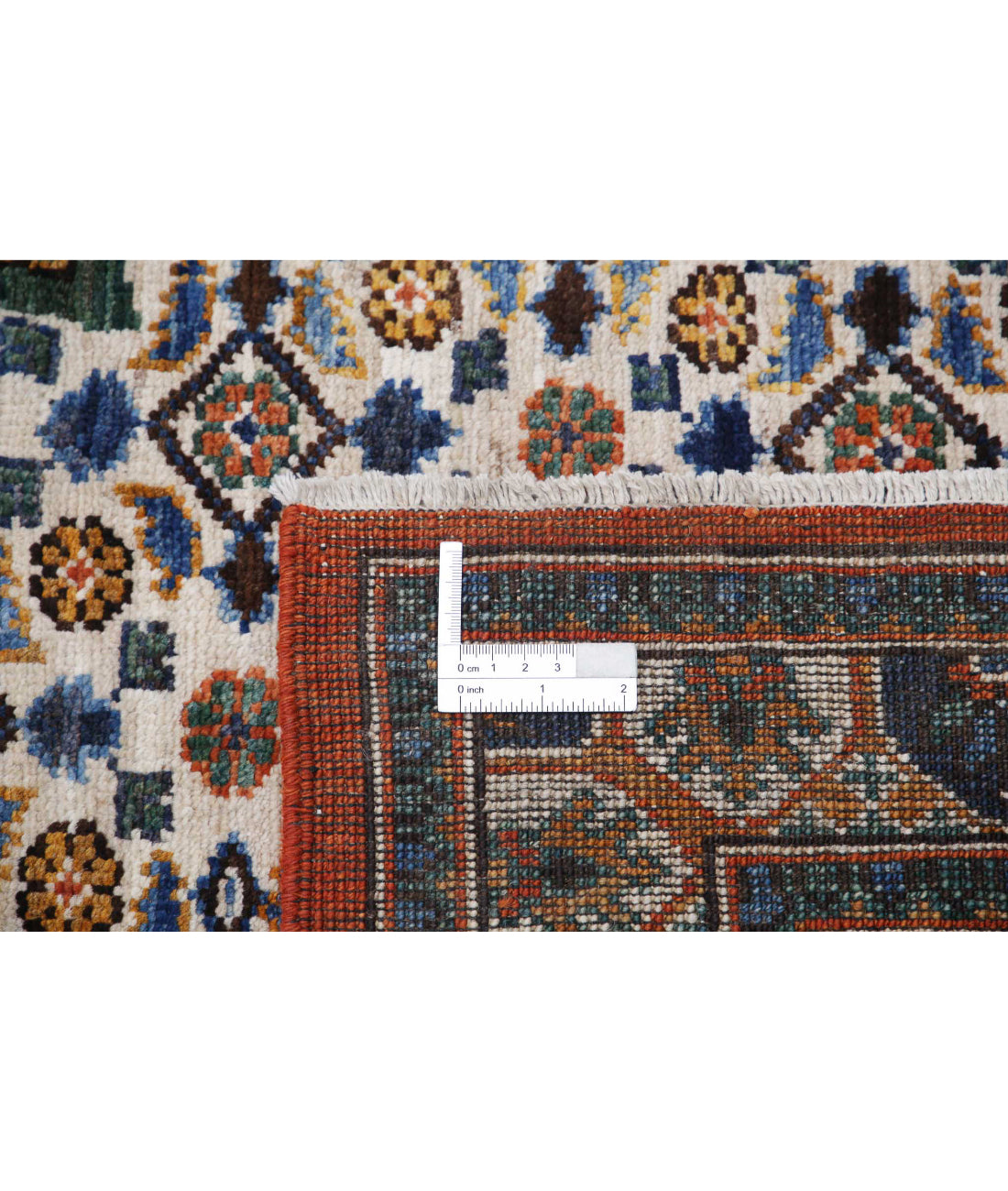 Hand Knotted Nomadic Caucasian Humna Wool Rug - 12'6'' x 16'4'' 12'6'' x 16'4'' (375 X 490) / Multi / Multi