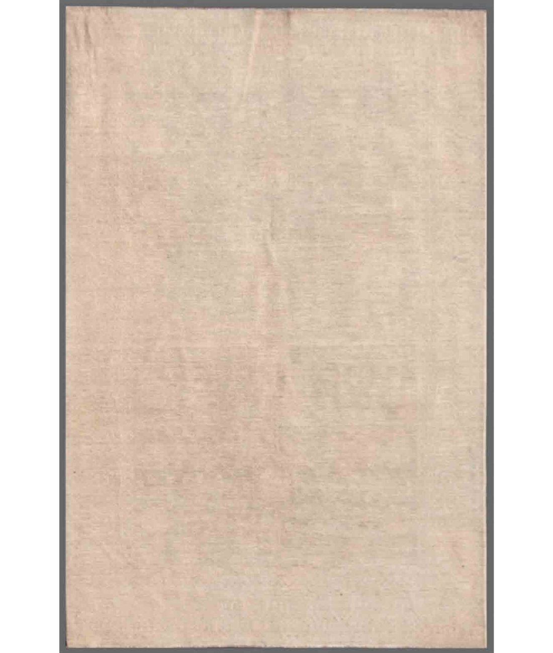 Hand Knotted Khotan Wool Rug  - 5&#39; 10&quot; X 8&#39; 10&quot; 5&#39; 10&quot; X 8&#39; 10&quot; (178 X 269) / Ivory / Ivory