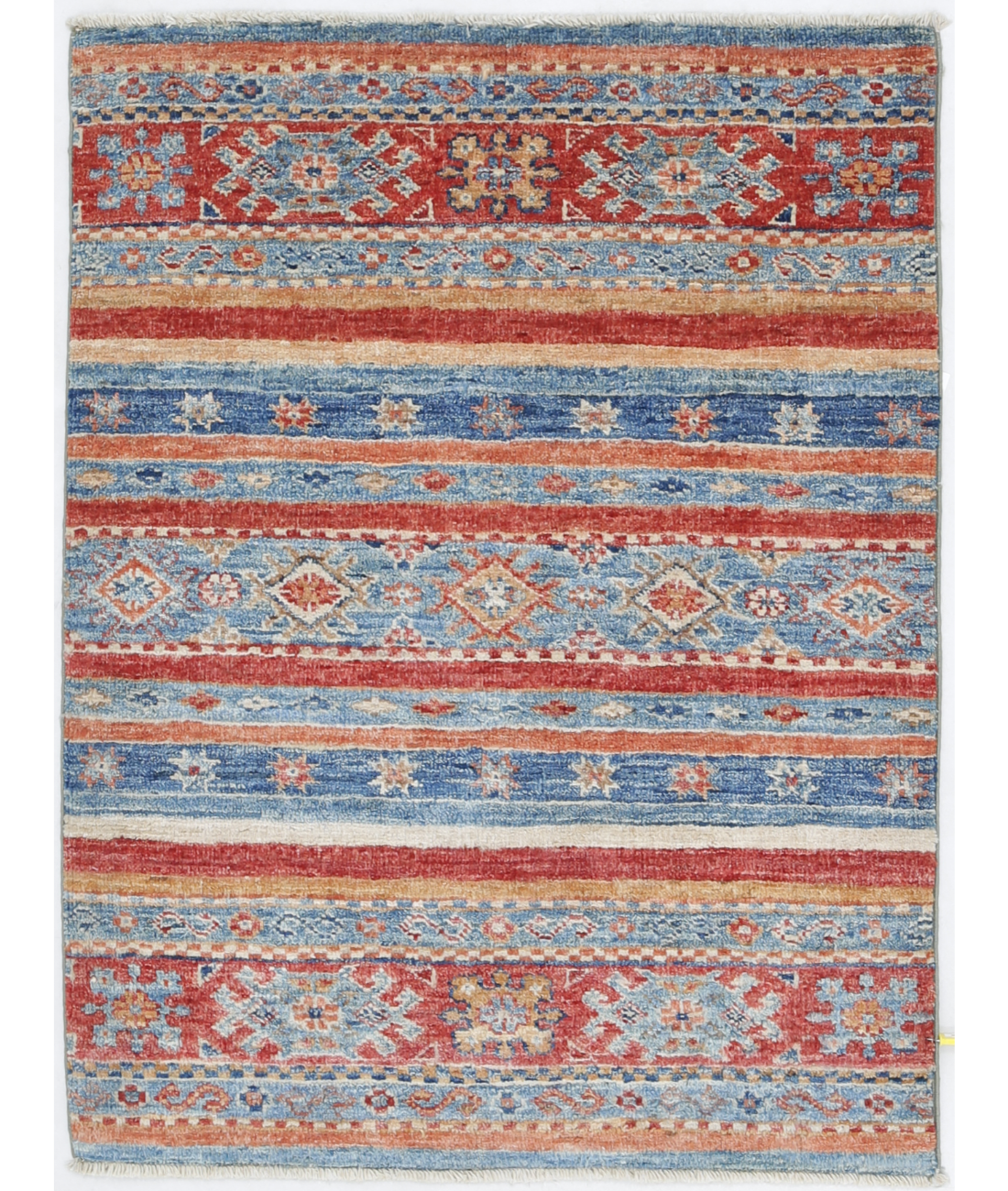 Hand Knotted Khurjeen Wool Rug  - 2' 1" X 2' 10" 2' 1" X 2' 10" (64 X 86) / Multi / Multi