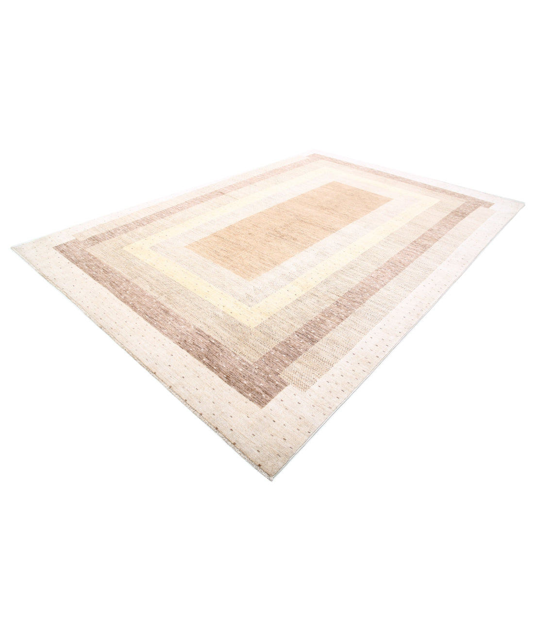 Hand Knotted Gabbeh Wool Rug - 8'8'' x 11'10'' 8'8'' x 11'10'' (260 X 355) / Multi / Multi