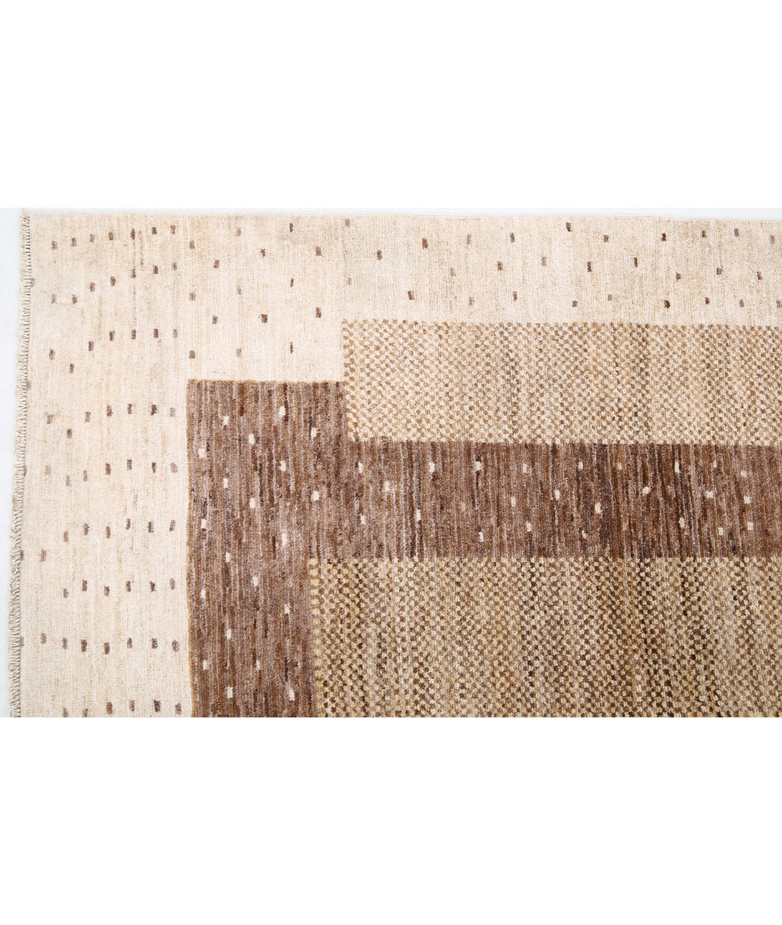 Hand Knotted Gabbeh Wool Rug - 8'8'' x 11'10'' 8'8'' x 11'10'' (260 X 355) / Multi / Multi