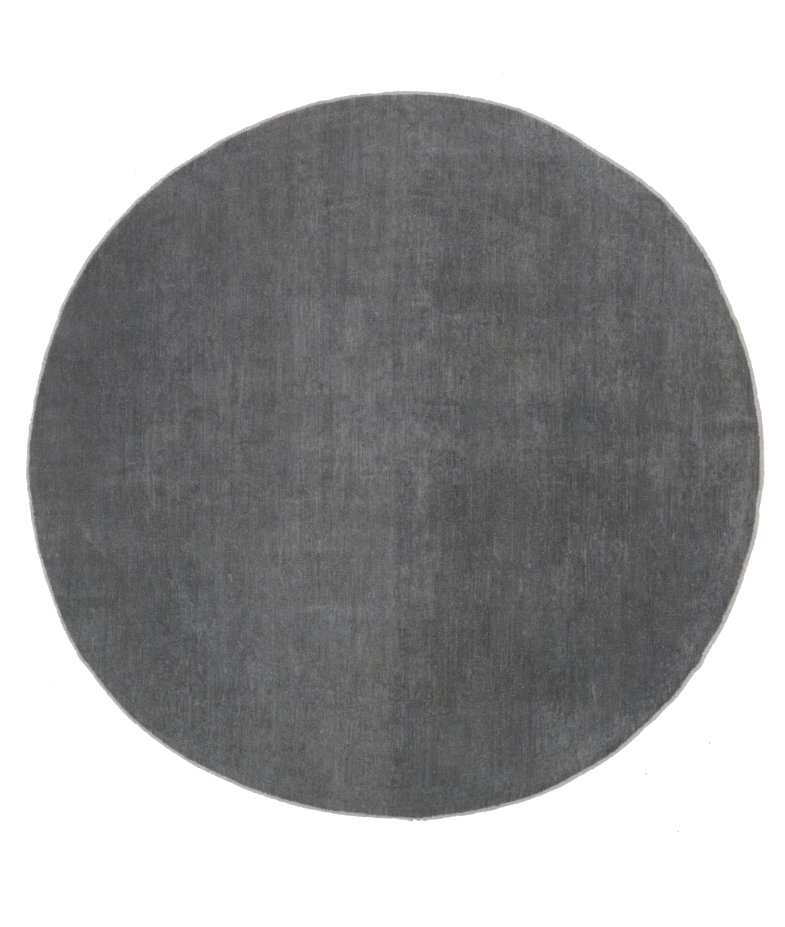 Hand Knotted Overdye Wool Rug  - 8&#39; 0&quot; X 8&#39; 0&quot; 8&#39; 0&quot; X 8&#39; 0&quot; (244 X 244) / Grey / Grey