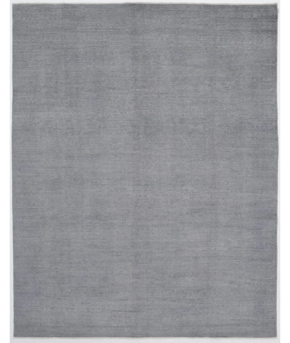 Hand Knotted Overdye Wool Rug  - 7' 10" X 10' 0" 7' 10" X 10' 0" (239 X 305) / Grey / Grey