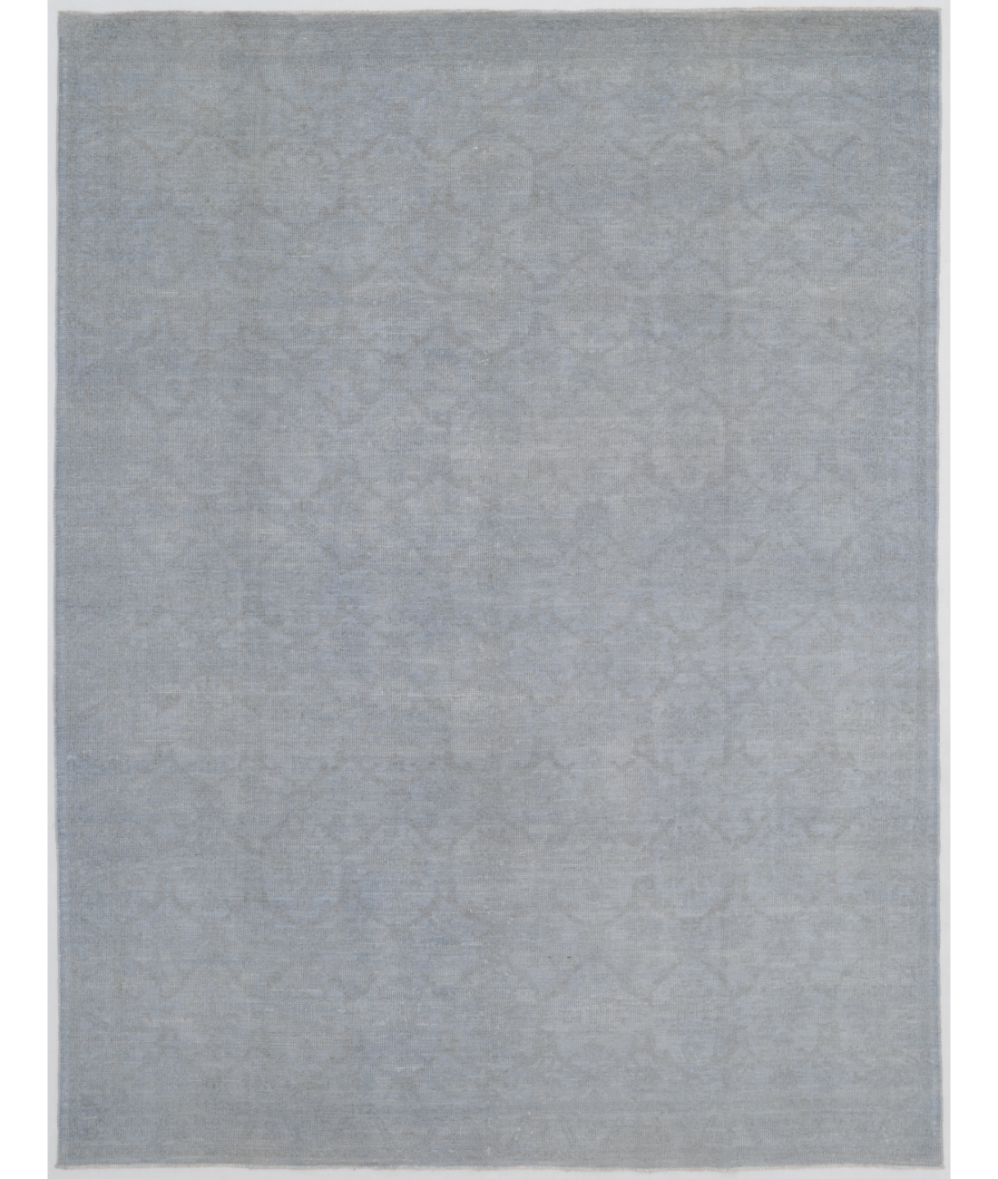 Hand Knotted Overdye Wool Rug  - 8&#39; 0&quot; X 10&#39; 7&quot; 8&#39; 0&quot; X 10&#39; 7&quot; (244 X 323) / Blue / Blue