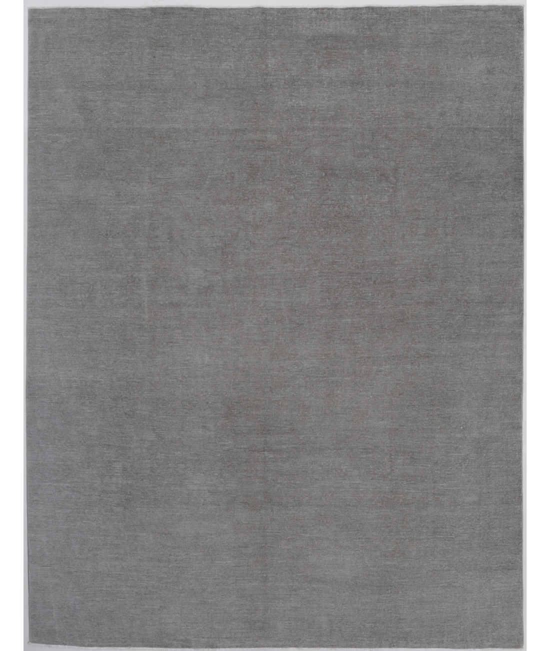 Hand Knotted Overdye Wool Rug  - 8&#39; 10&quot; X 11&#39; 6&quot; 8&#39; 10&quot; X 11&#39; 6&quot; (269 X 351) / Grey / Grey