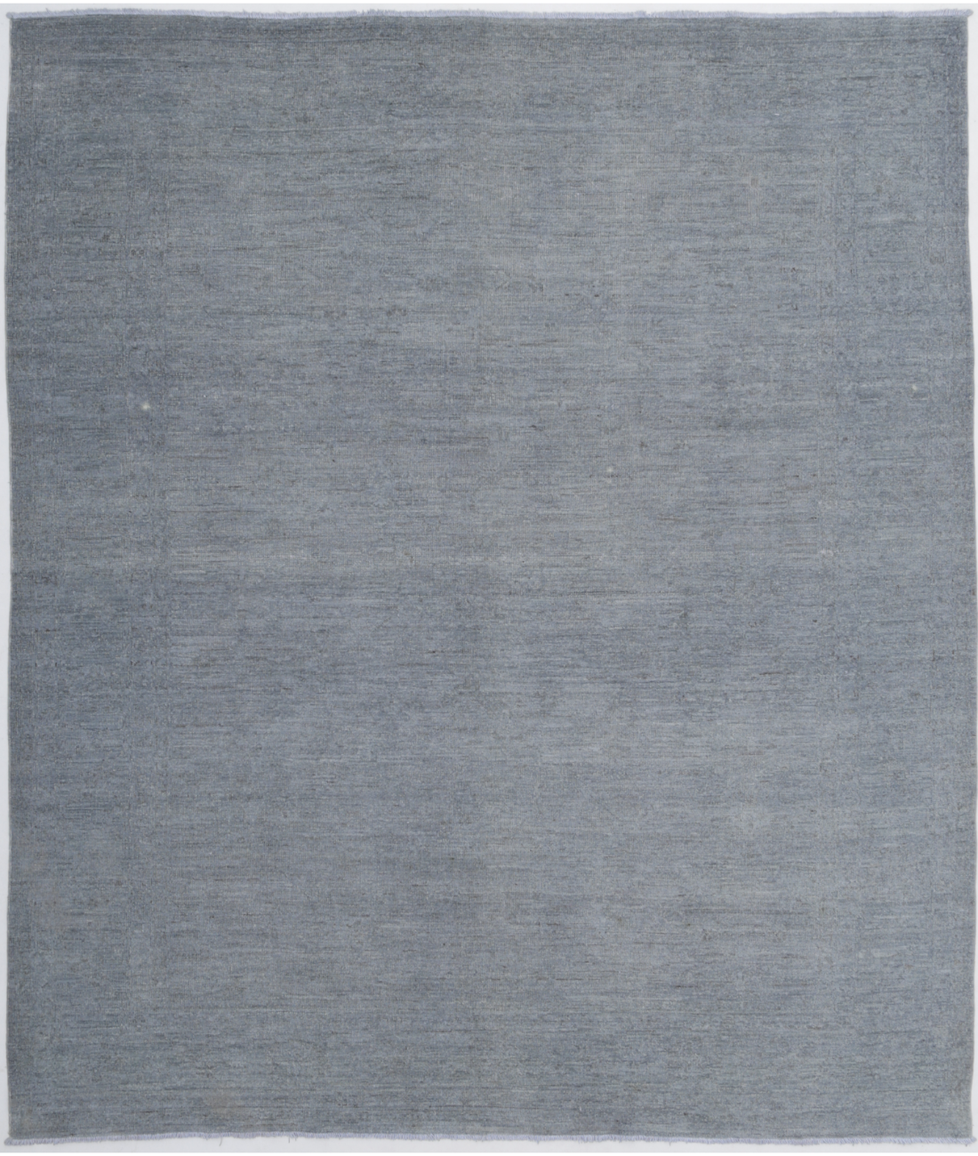 Hand Knotted Overdye Wool Rug  - 8&#39; 2&quot; X 9&#39; 5&quot; 8&#39; 2&quot; X 9&#39; 5&quot; (249 X 287) / Blue / N/A