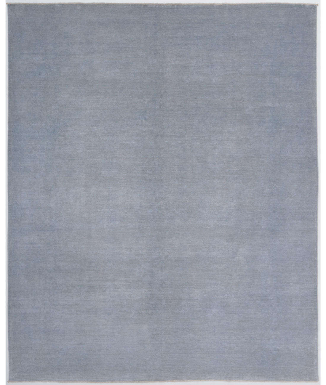 Hand Knotted Overdye Wool Rug  - 8&#39; 1&quot; X 9&#39; 9&quot; 8&#39; 1&quot; X 9&#39; 9&quot; (246 X 297) / Grey / Grey