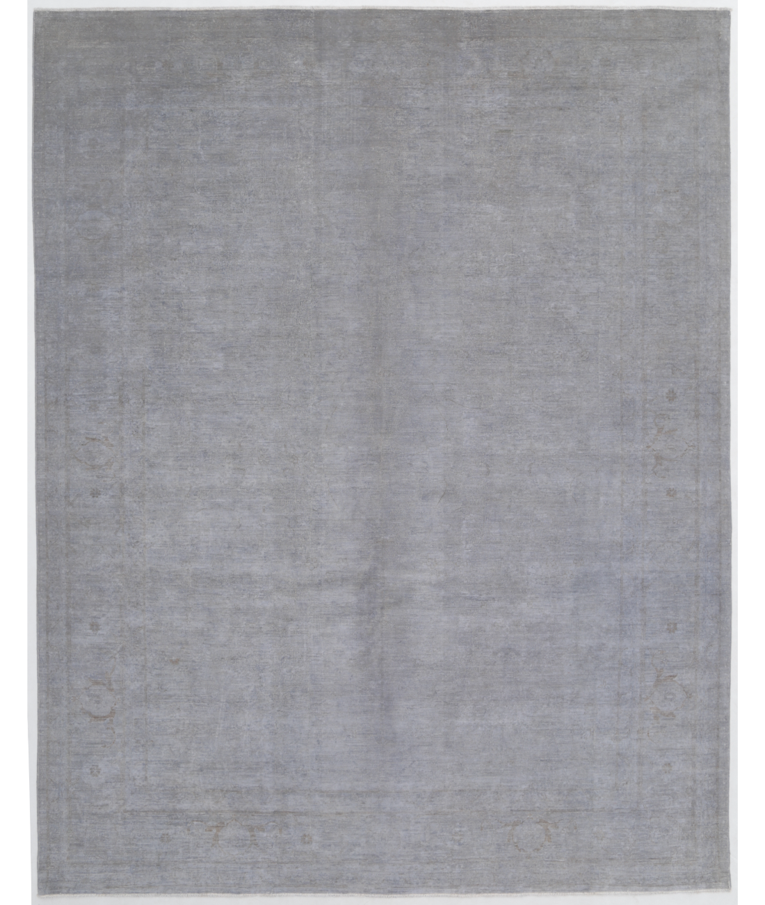 Hand Knotted Serenity Wool Rug  - 8&#39; 10&quot; X 12&#39; 4&quot; 8&#39; 10&quot; X 12&#39; 4&quot; (269 X 376) / Brown / Ivory