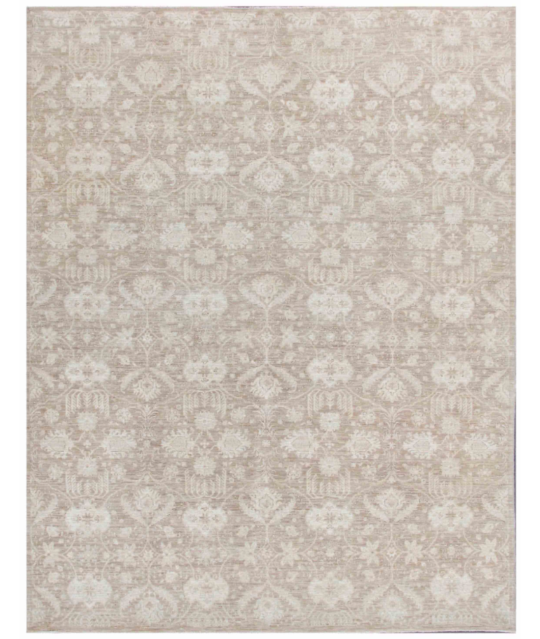 Hand Knotted Serenity Wool Rug  - 7&#39; 9&quot; X 9&#39; 8&quot; 7&#39; 9&quot; X 9&#39; 8&quot; (236 X 295) / Brown / Brown