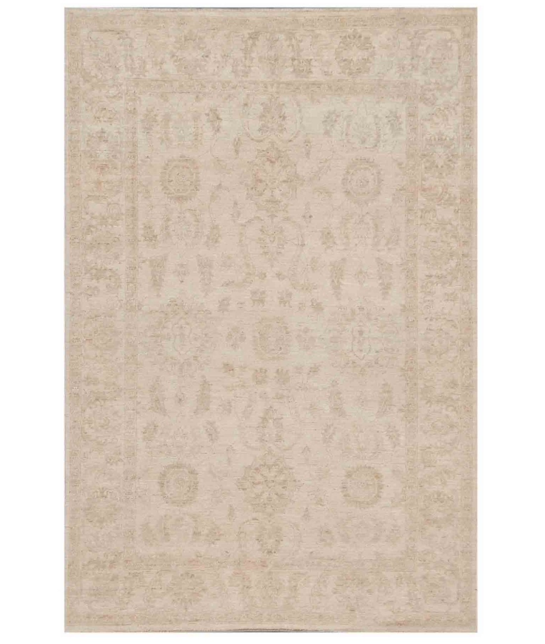 Hand Knotted Serenity Wool Rug  - 5&#39; 5&quot; X 8&#39; 1&quot; 5&#39; 5&quot; X 8&#39; 1&quot; (165 X 246) / Beige / Taupe