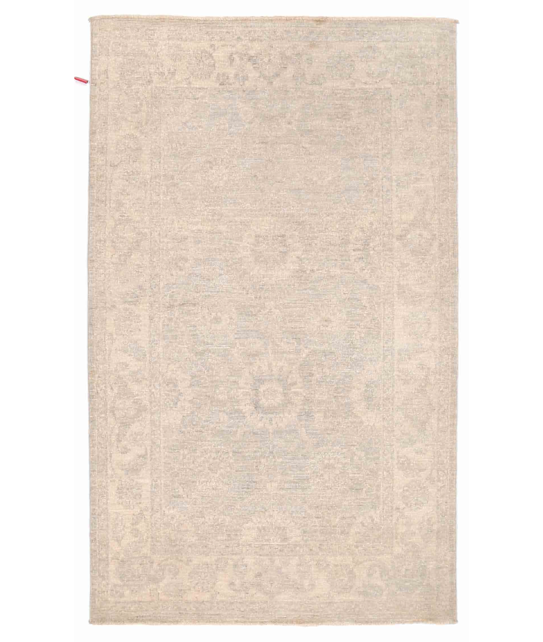 Hand Knotted Serenity Wool Rug  - 3' 2" X 5' 1" 3' 2" X 5' 1" (97 X 155) / Brown / Beige