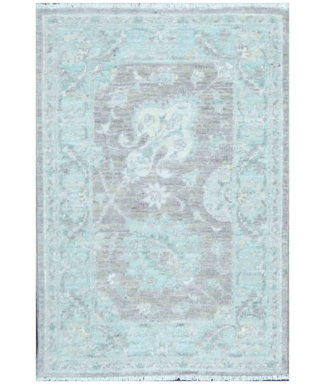 Hand Knotted Serenity Wool Rug  - 2' 2" X 2' 11" 2' 2" X 2' 11" (66 X 89) / Brown / N/A