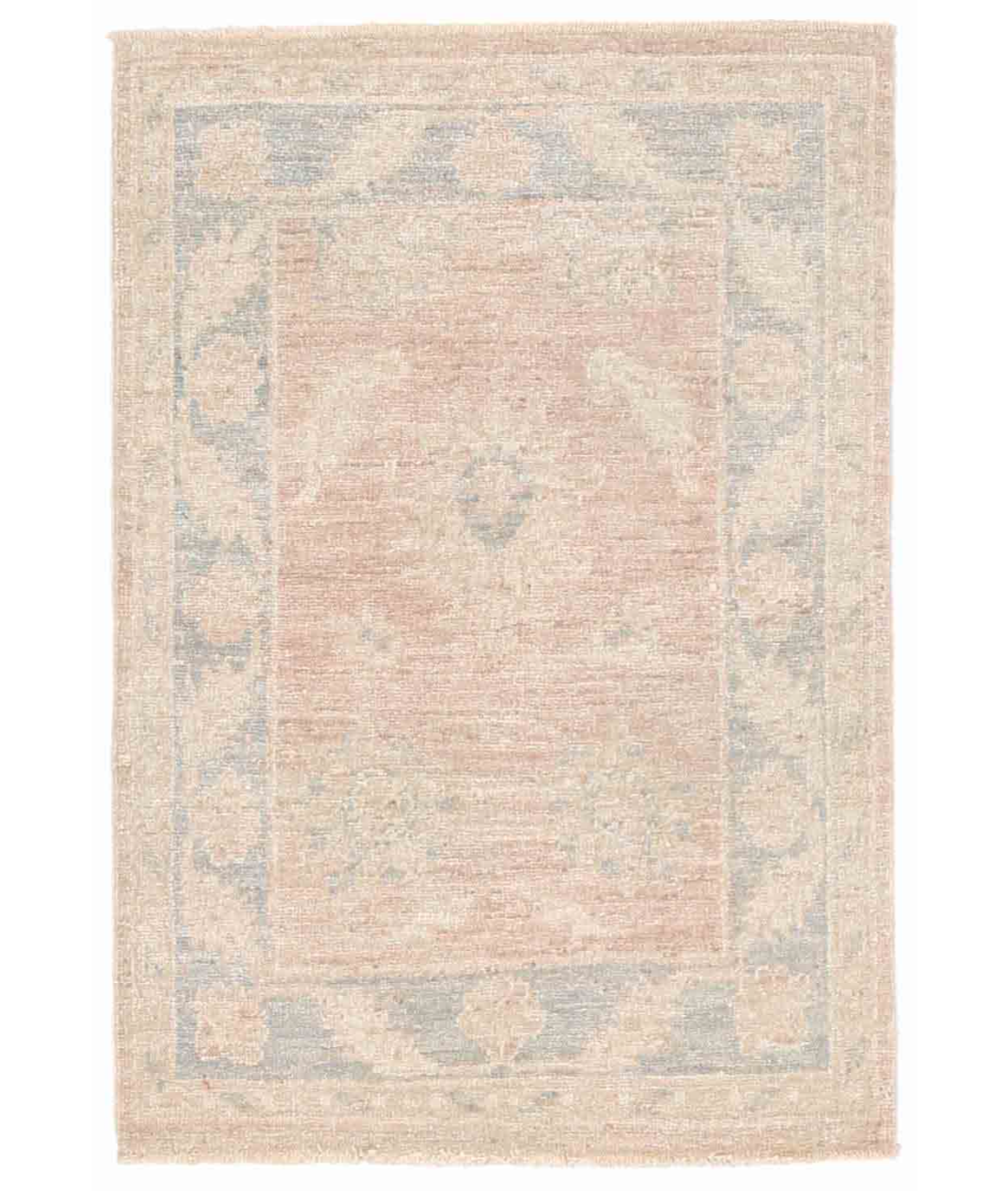 Hand Knotted Serenity Wool Rug  - 2&#39; 1&quot; X 3&#39; 0&quot; 2&#39; 1&quot; X 3&#39; 0&quot; (64 X 91) / Brown / Grey