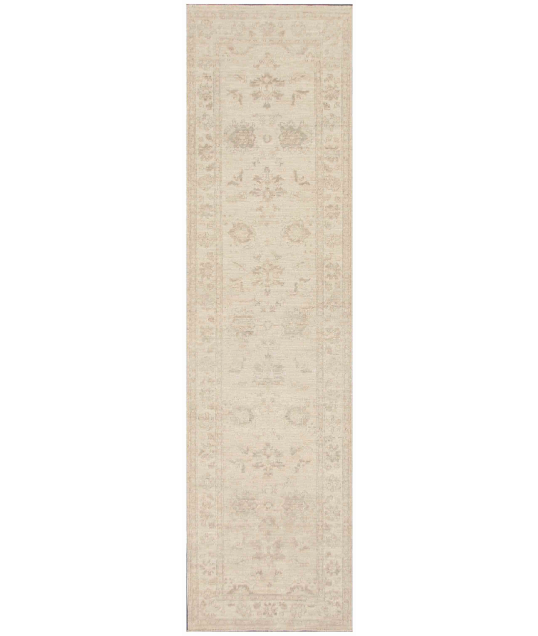 Hand Knotted Serenity Wool Rug  - 8' 2" X 10' 0" 8' 2" X 10' 0" (249 X 305) / Ivory / Grey