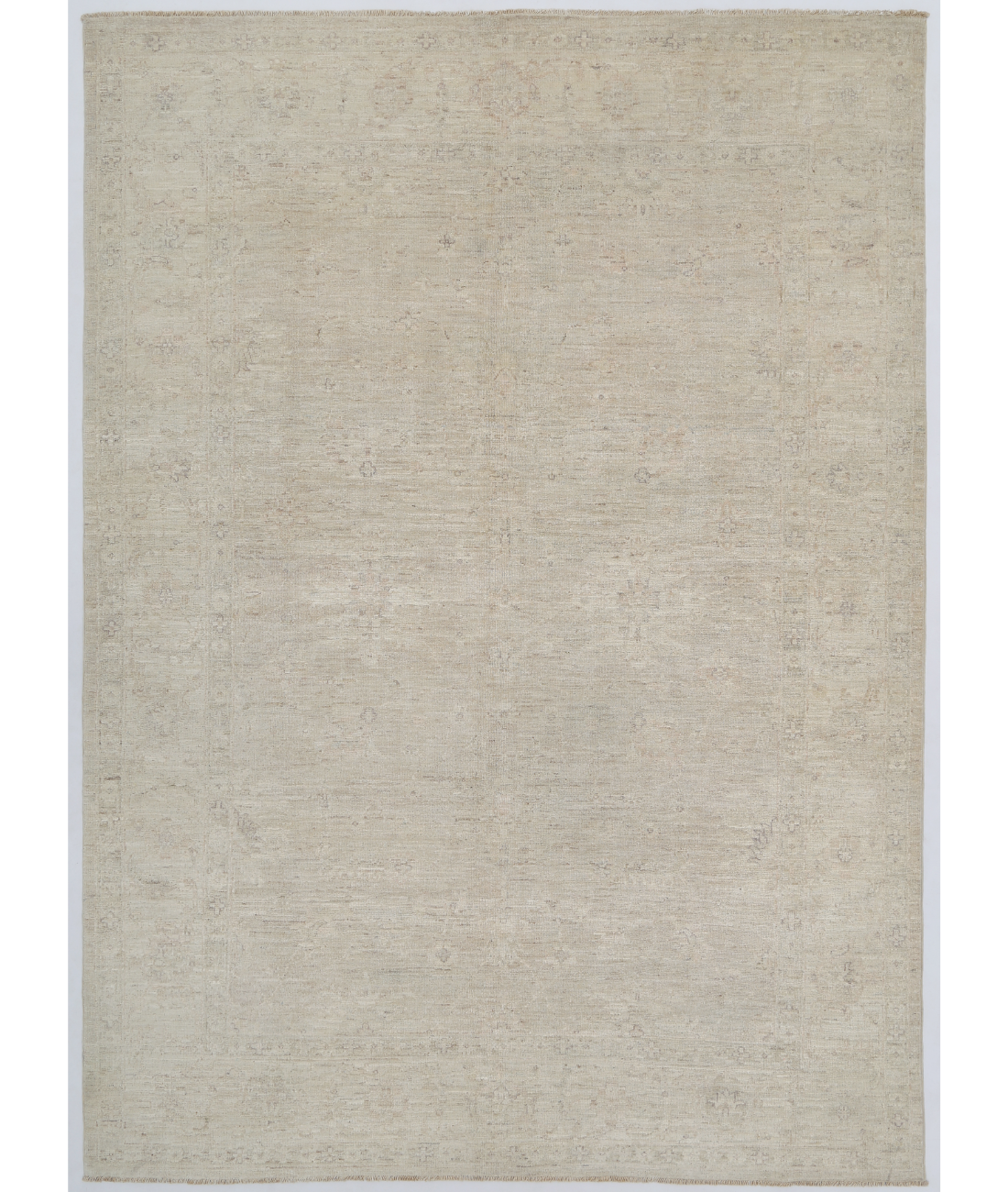 Hand Knotted Serenity Wool Rug  - 5&#39; 6&quot; X 7&#39; 8&quot; 5&#39; 6&quot; X 7&#39; 8&quot; (168 X 234) / Ivory / Ivory