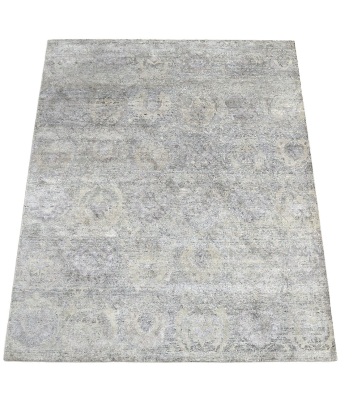 Hand Knotted Tibetan Plushy Viscose & Cotton Rug Arteverk Arteverk Rugs